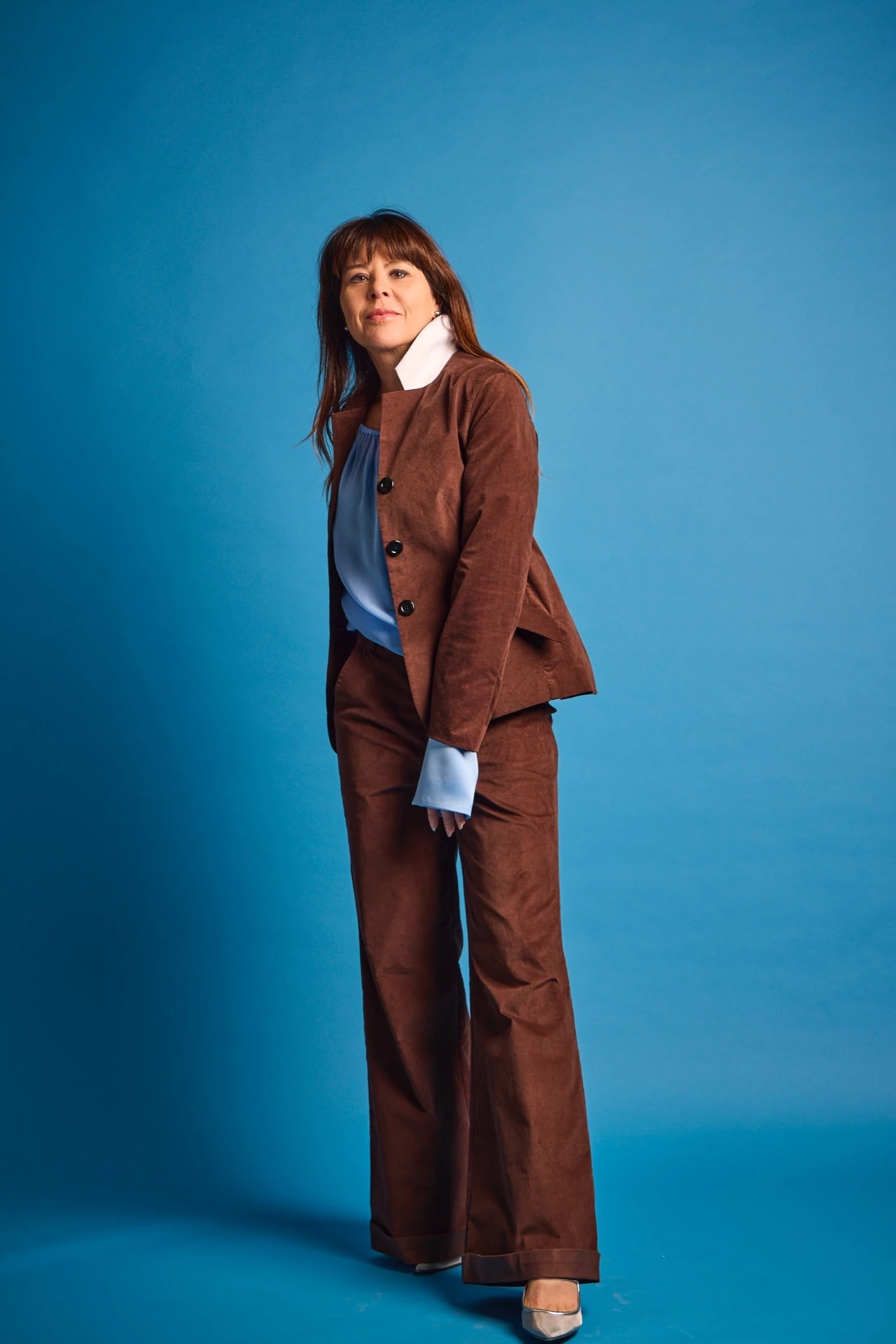 Blazer "Devi ta", Brown, Velver