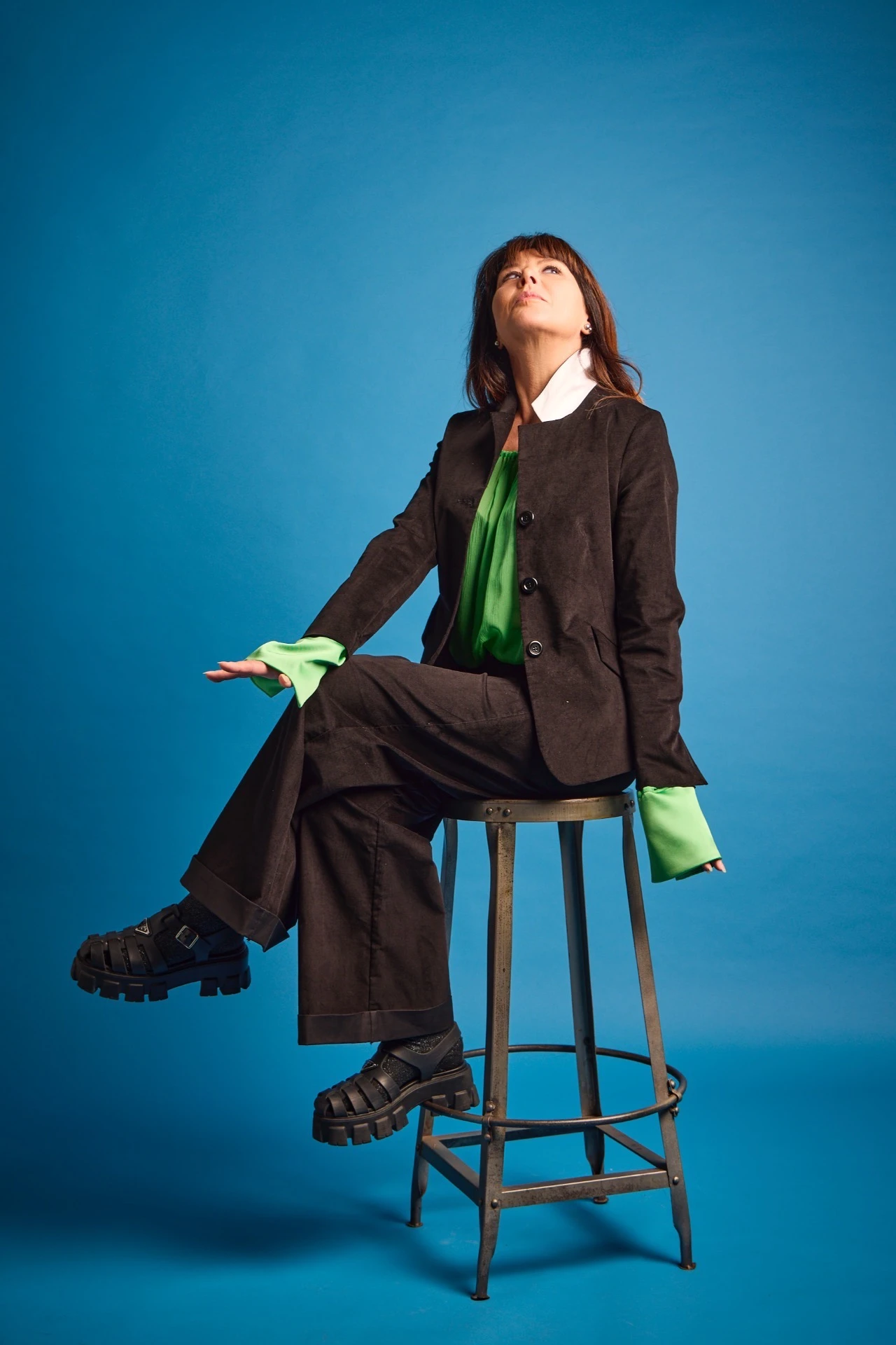 Blazer "Devi ta", Schwarz, Velvet