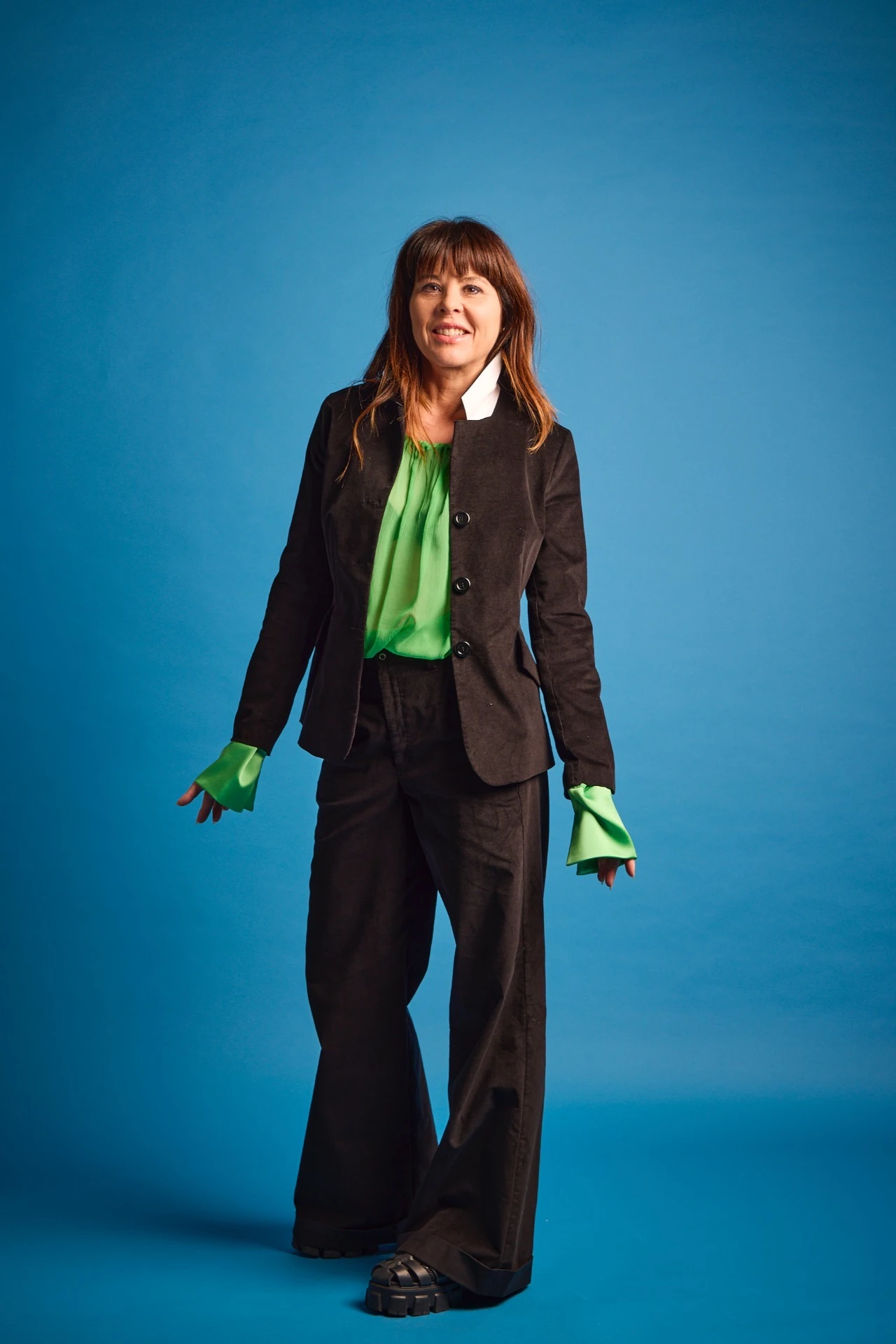Blazer "Devi ta", Schwarz, Velvet