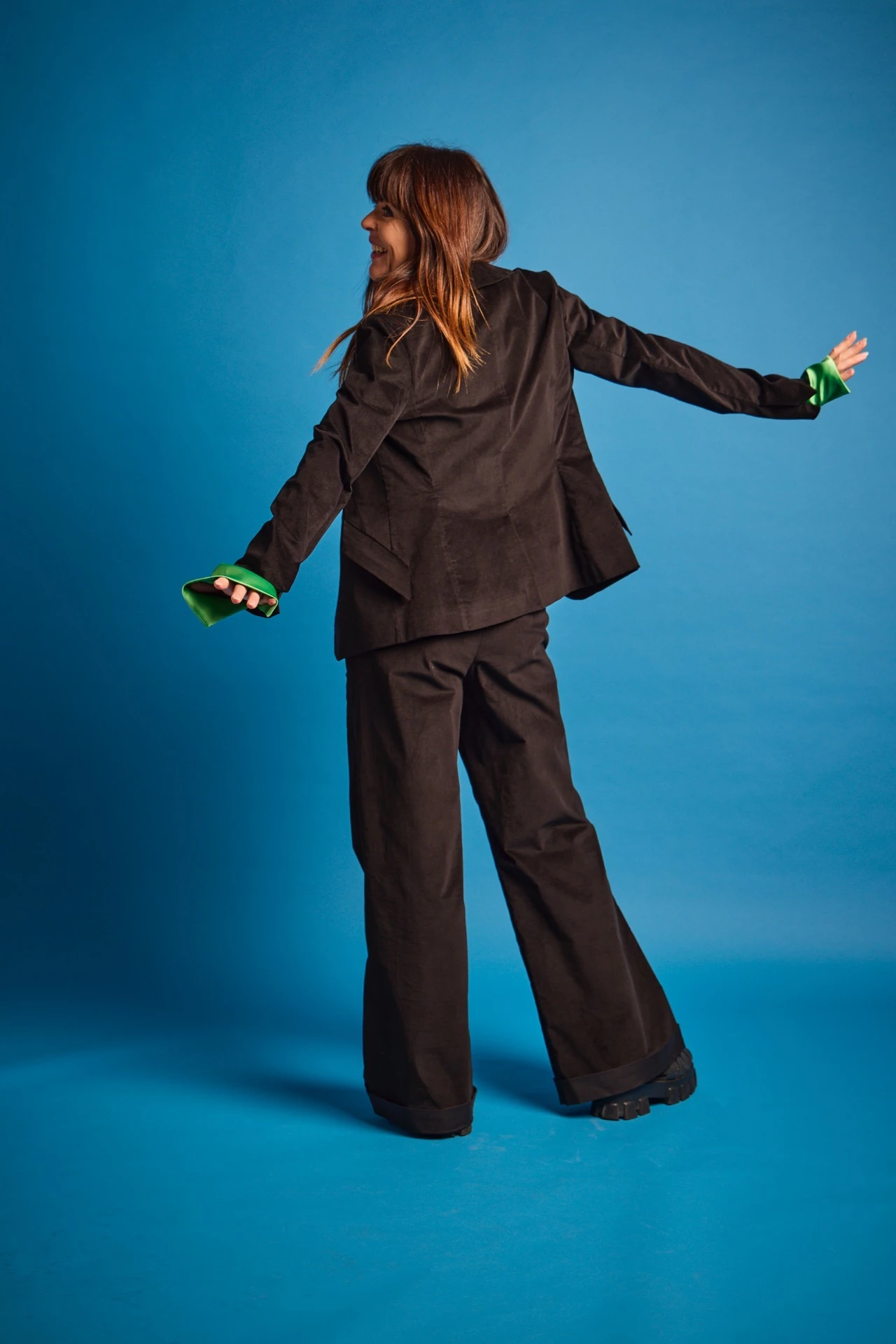 Blazer "Devi ta", Schwarz, Velvet