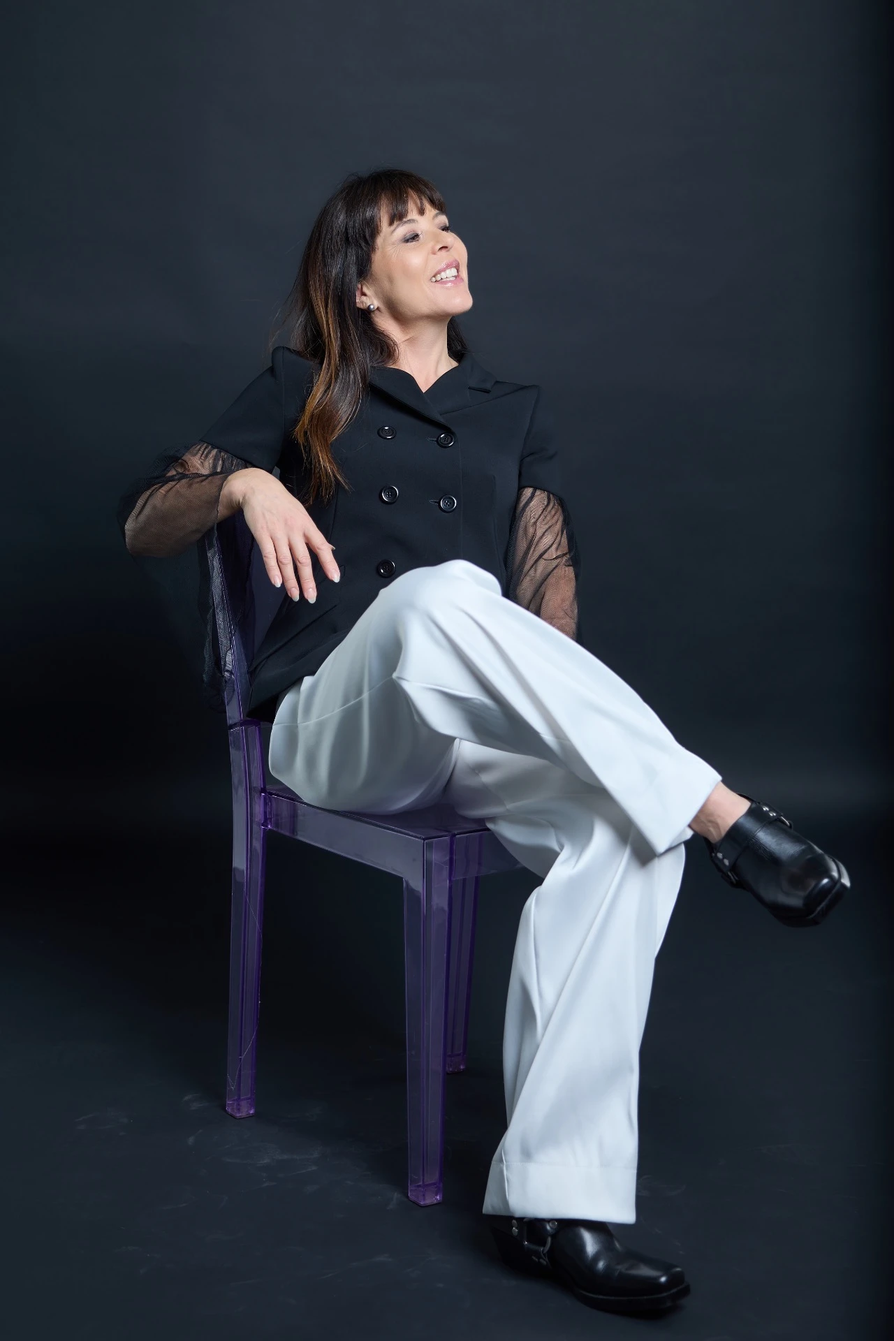 Damen Blazer "Devi II", Black