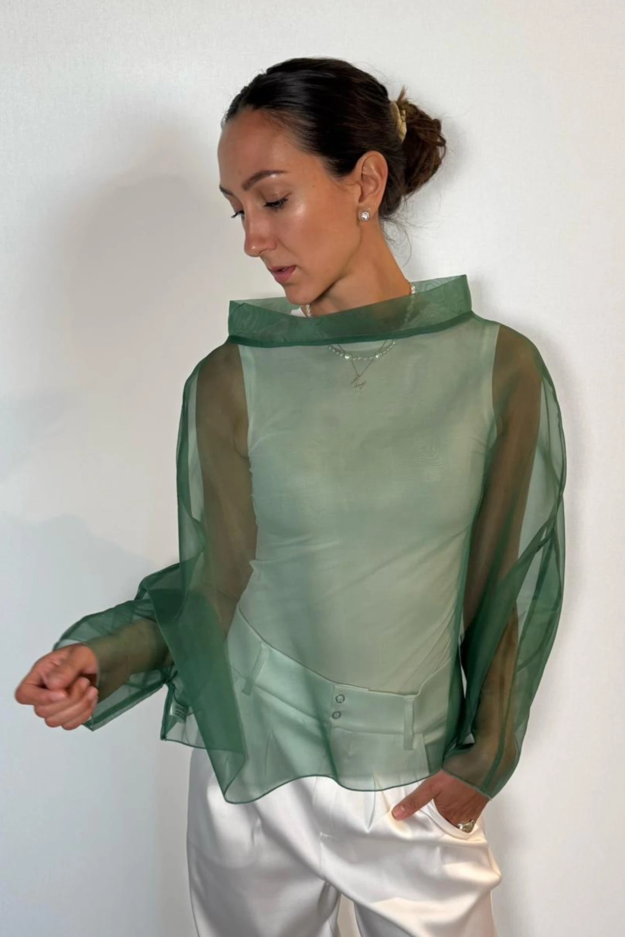 Seidenbluse "Chochetta"