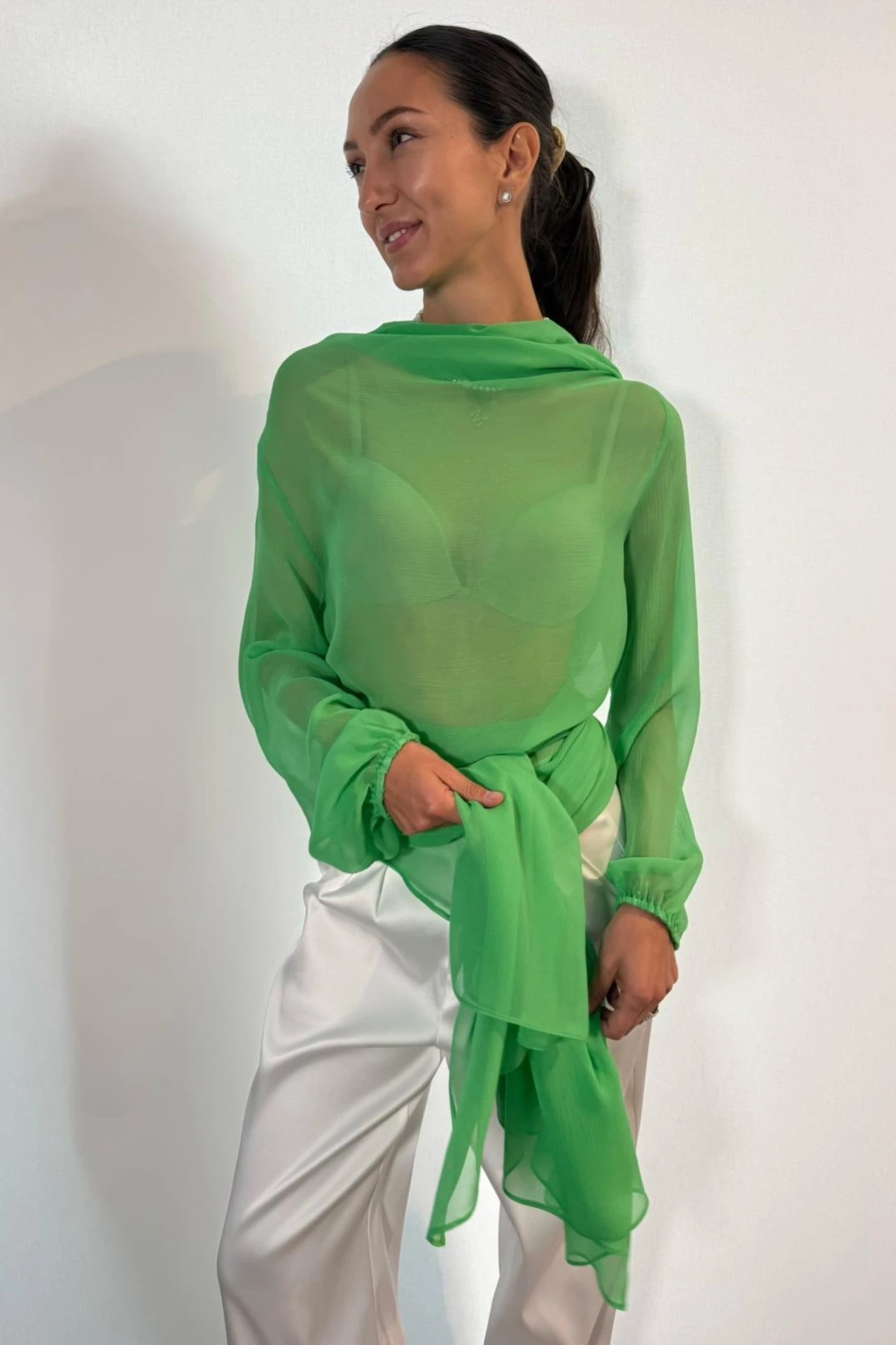 Seidenbluse "Inteus"