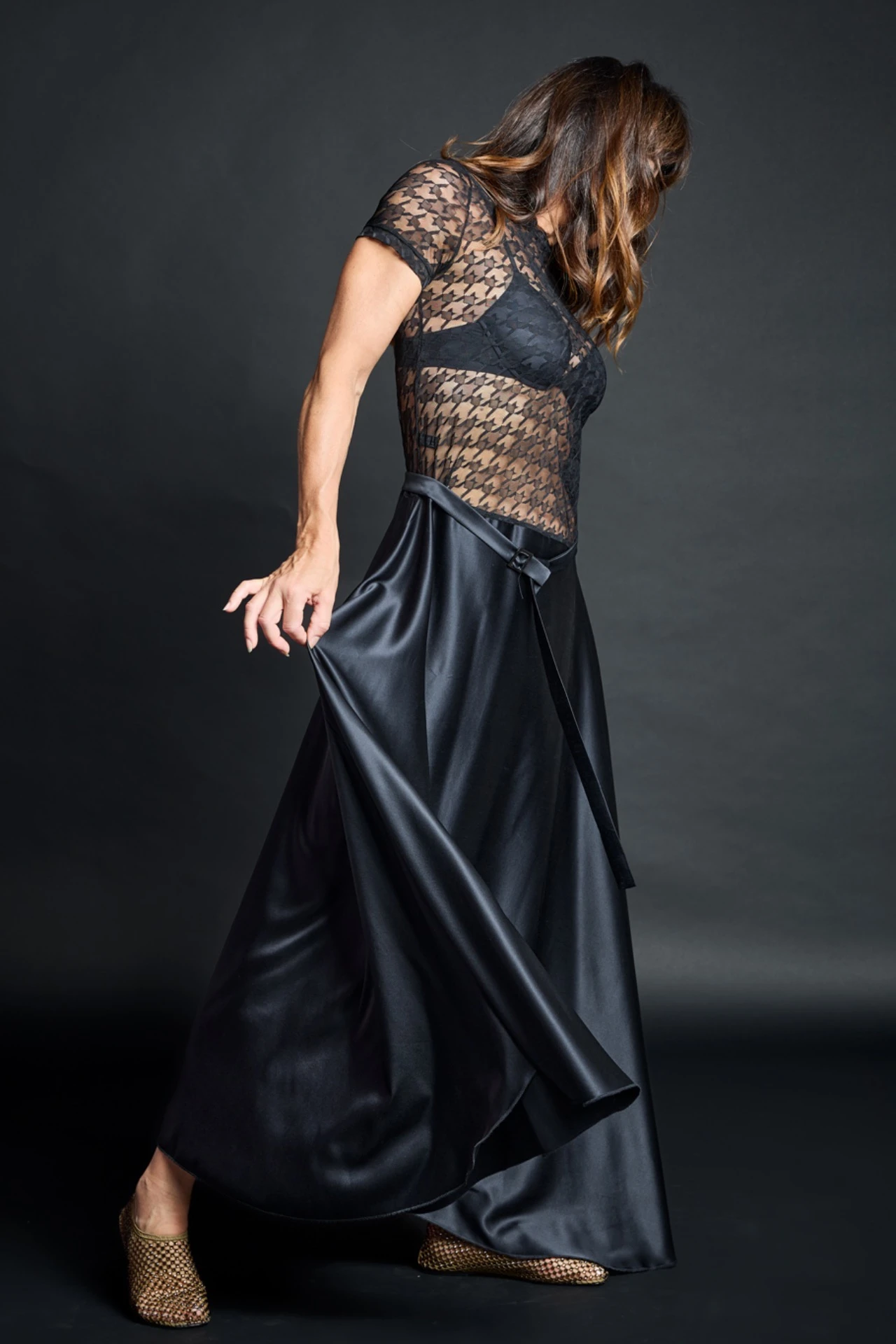 Seidenkleid 