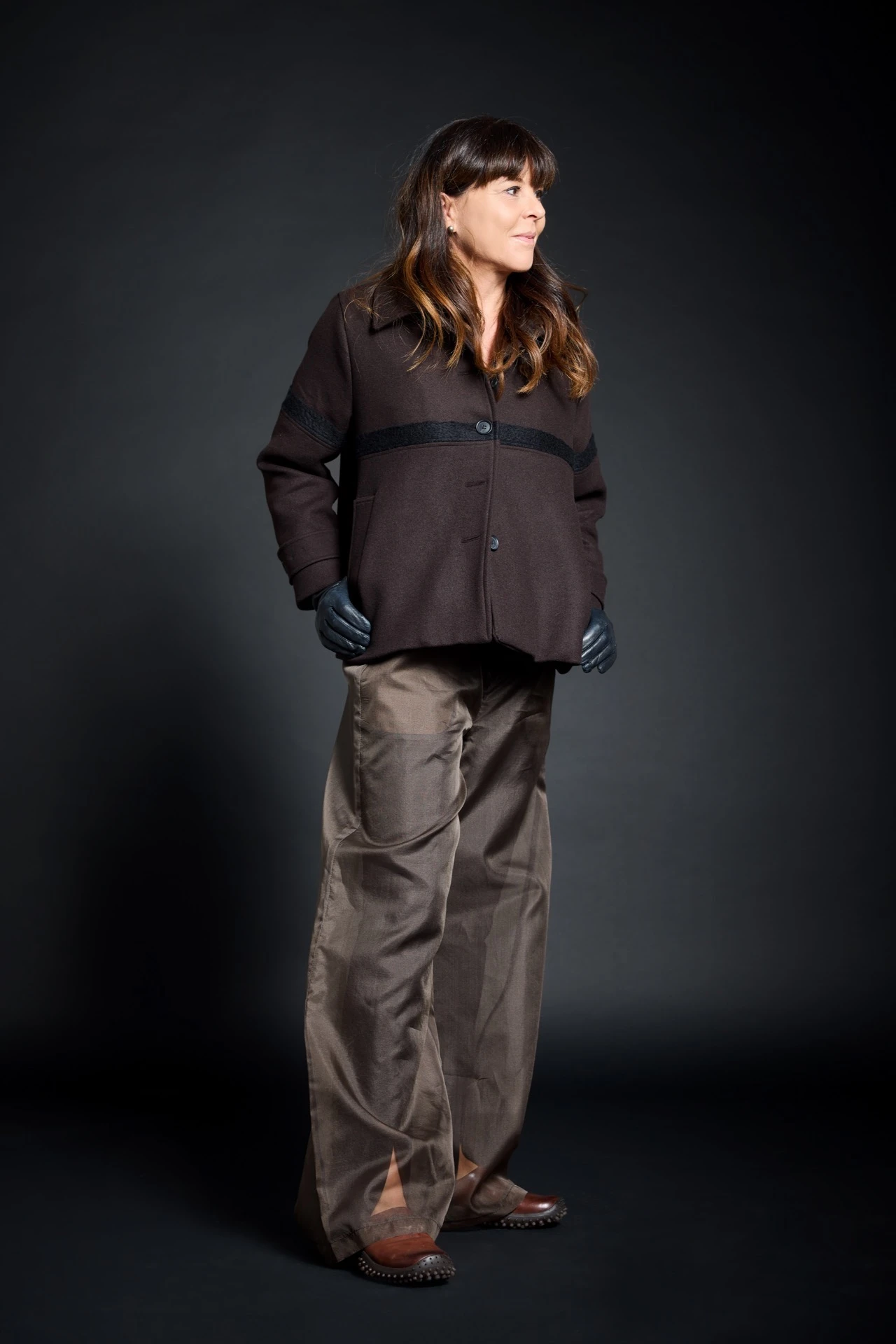 Winterjacke A-Silhouette "FILZA"
