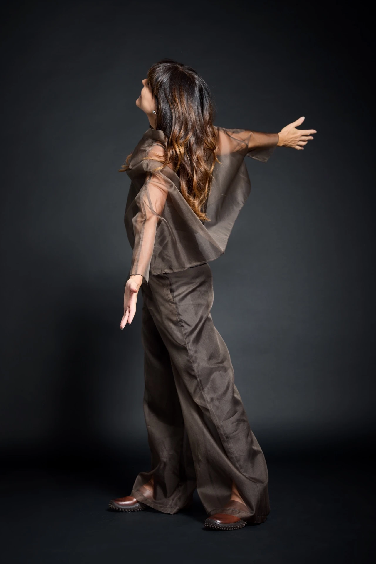 Seidenbluse, Cape-Bluse | Design aus Salzburg