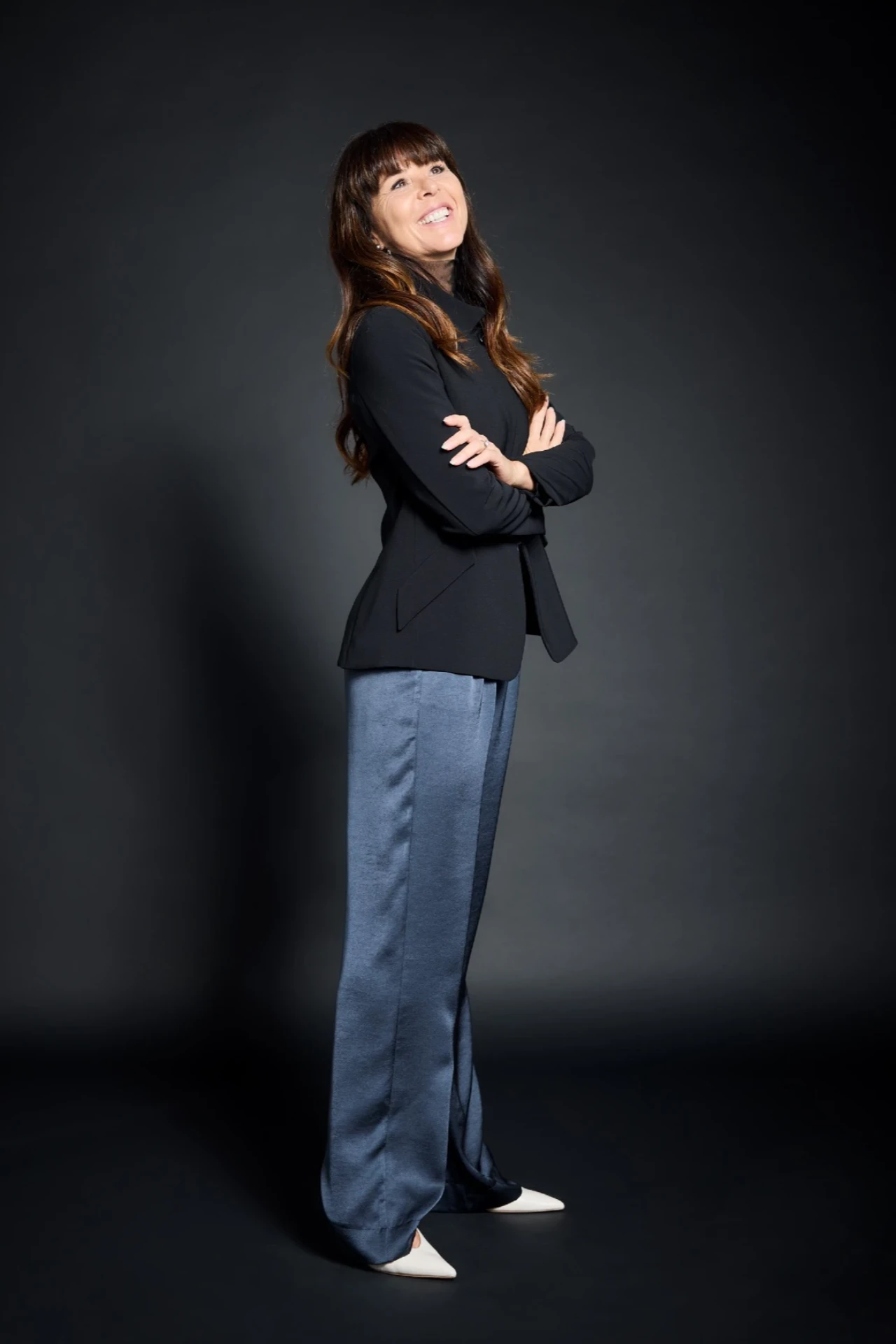 Schwarzer Blazer "Shui II"