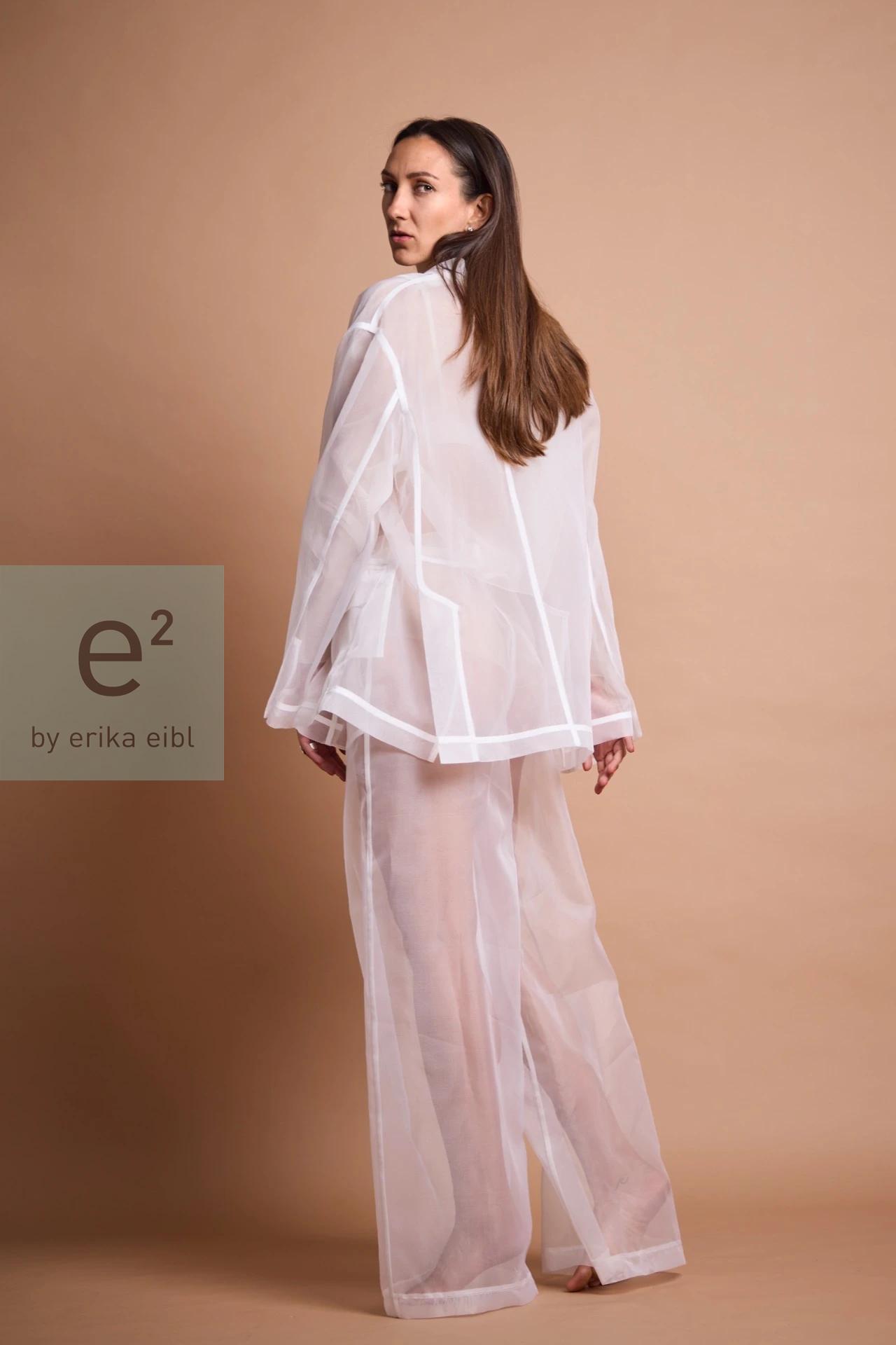 Oversized Blazer, Seidenorganza