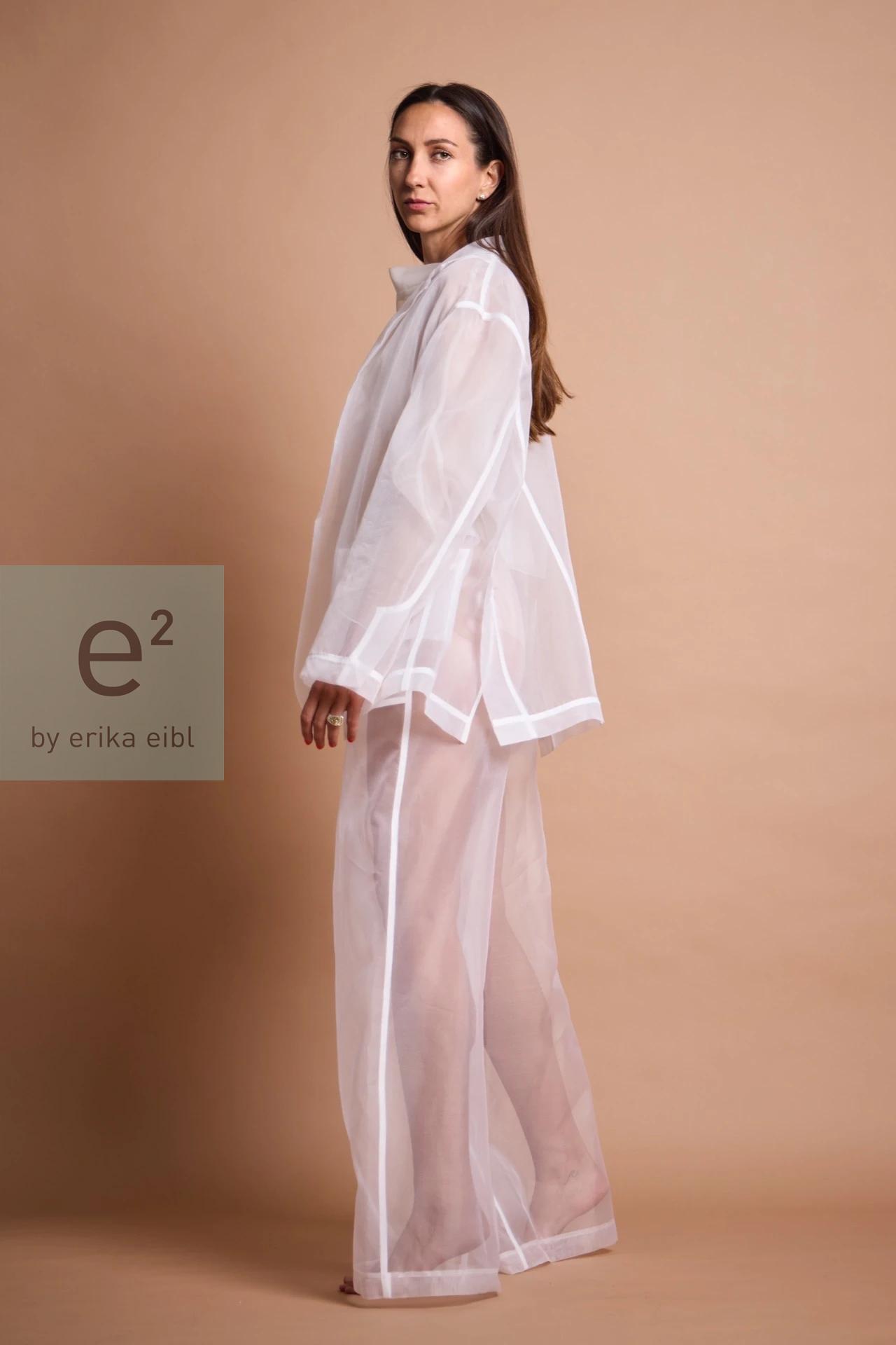 Oversized Blazer, Seidenorganza