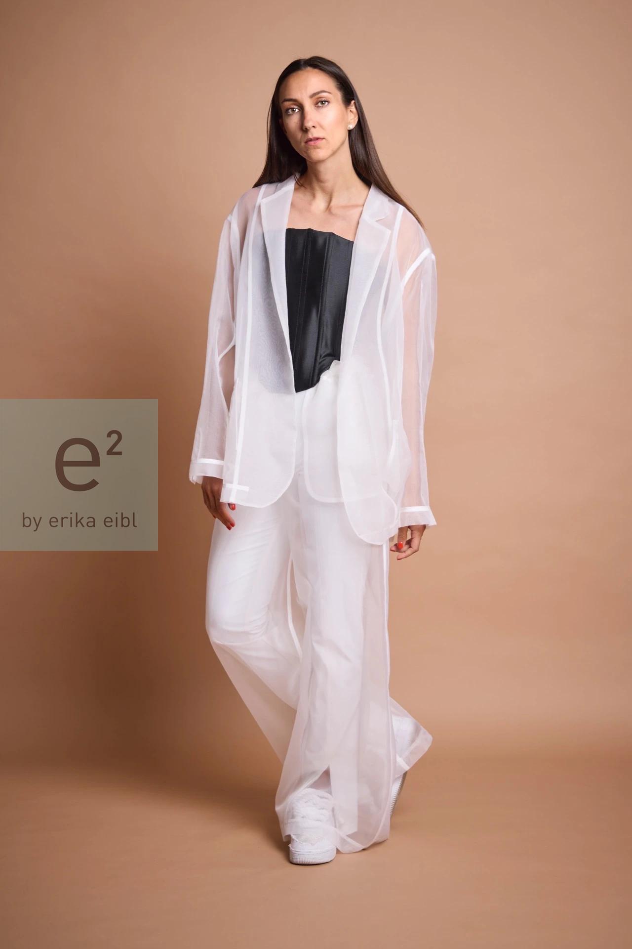 Oversized Blazer, Seidenorganza